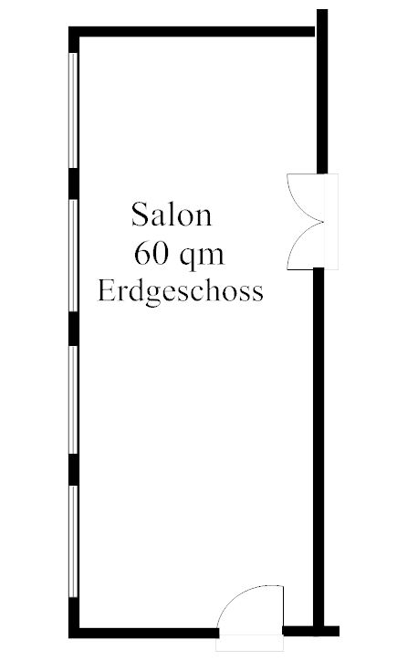 Grundriss Salon